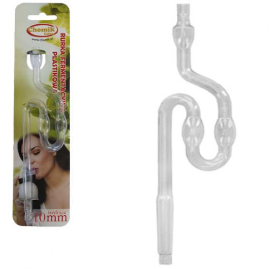 RURKA FERMENTACYJNA PLASTIK. FI 10 MM -FOLIA 