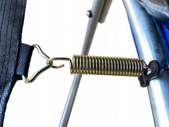 TRAMPOLINA ŚRED. 3.05M Z DRABINKĄ I SIATKĄ ZABEZPIECZAJĄCĄ 