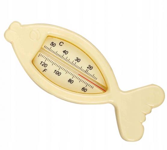 TERMOMETR BASENOWY BEZRTĘCIOWY RYBKA - KOLOR 15x6cm 