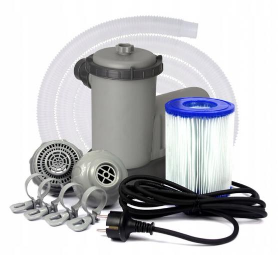 BASEN STELAŻOWY 5,49 X 1,22 M (BASEN,POMPA FILTRUJĄCA, DRABINKA, POKRYWA