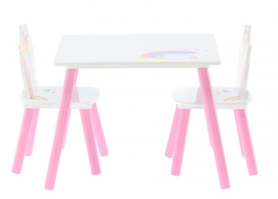 MAŁY STOLIK Z 2 KRZESEŁKAMI KUCYK LILY