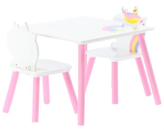 MAŁY STOLIK Z 2 KRZESEŁKAMI KUCYK LILY