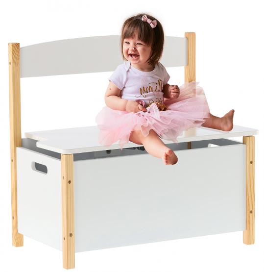 SCHOWEK NA ZABAWKI ZAMYKANY BIAŁY DAISY 60 x 34,5 x 56 CM SCHOWEK NA ZABAWKI ZAMYKANY BIAŁY DAISY 60 x 34,5 x 56 CM