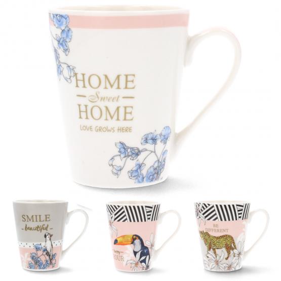 KUBEK PORCELANOWY 390 ML ANIMALS 