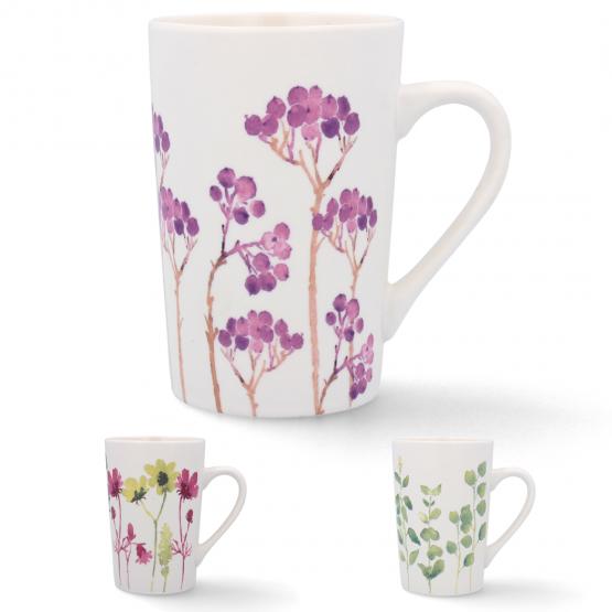 KUBEK PORCELANOWY 360 ML FLOWERS