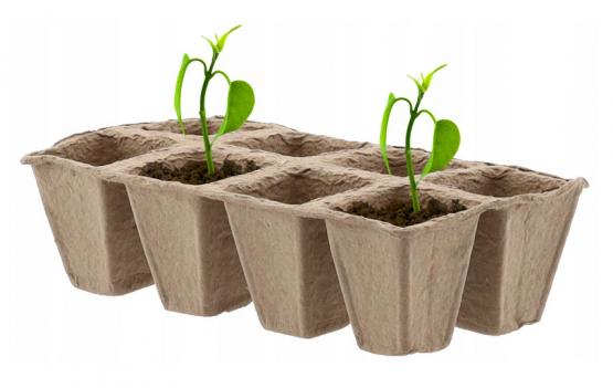 1 KPL. 3 PALETEK DONICZEK TORFOWYCH 24,5 x 12,5 x 6 CM