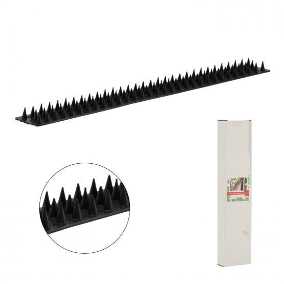 PLASTIKOWE KOLCE PRZECIW PTAKOM 4,5X50CM CZARNE