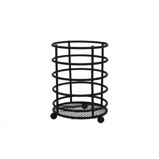 OCIEKACZ NA SZTUĆCE  SPIRALNY METALOWY CZARNY