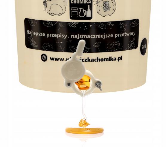 ODSTOJNIK DO MIODU 30 L Z ZAWOREM 
