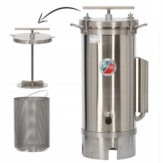 TOPIARKA PAROWA DO WOSKU Z PRASĄ 