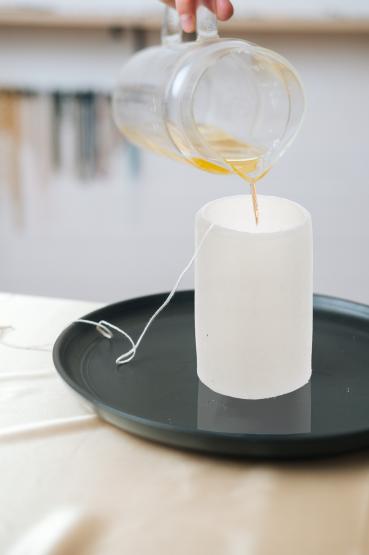 FORMA SILIKONOWA DO ŚWIEC SPIRALA 