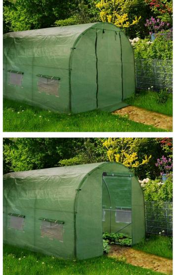 TUNEL OGRODOWY FOLIOWY SZKLARNIA 2x3m FOLIAK 6m2