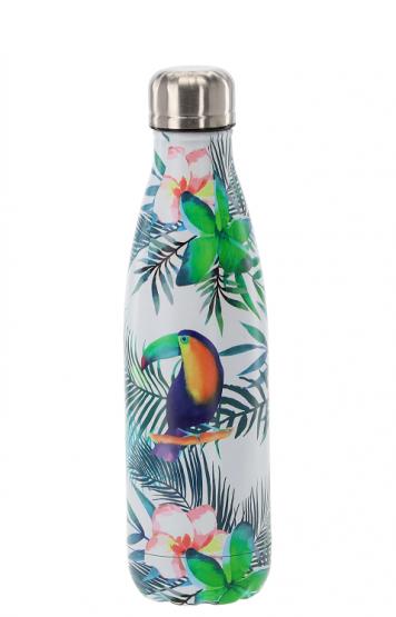 BUTELKA TERMICZNA NA WODĘ 500 ML TROPICO MIX WZORÓW