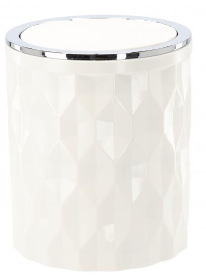 ZESTAW ŁAZIENKOWY OKRĄGŁY 5 ELEM. BIAŁY ZESTAW ŁAZIENKOWY OKRĄGŁY 5 ELEM. BIAŁY