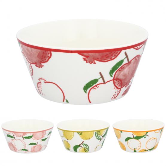 MISECZKA PORCELANOWA 500ML OWOCE