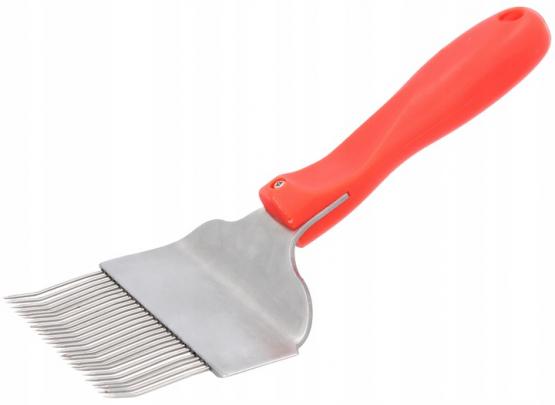 WIDELEC DO ODSKLEPIANIA MIODU Z PLASTIKOWĄ RĄCZKĄ 10,5 CM