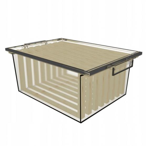 POJEMNIK 40L RAMKI PLASTER MIODU LANGSTROTH DADANT