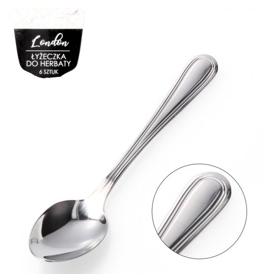 Łyżeczka do herbaty London - 6 sztuk