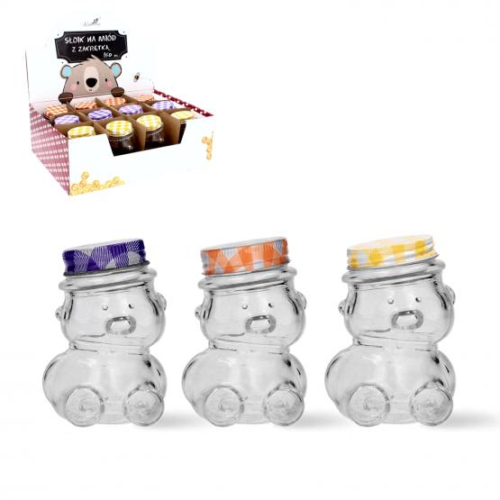 SŁOIK MIŚ Z ZAKRĘTKĄ 150 ML