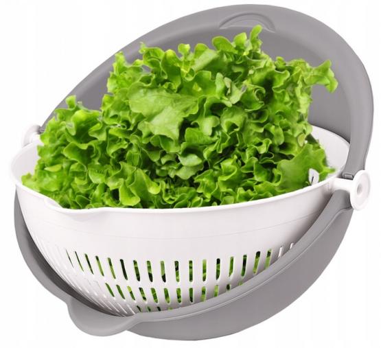 MISKA Z CEDZAKIEM DUŻA 25x25x12CM 