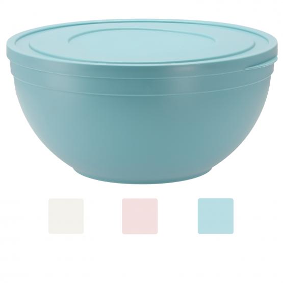 MISKA OKRĄGŁA SANDY HIGH FROSTED Z POKRYWĄ 6L