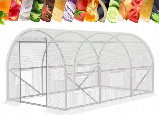 TUNEL OGRODOWY FOLIOWY SZKLARNIA 2x3m FOLIAK 6m2