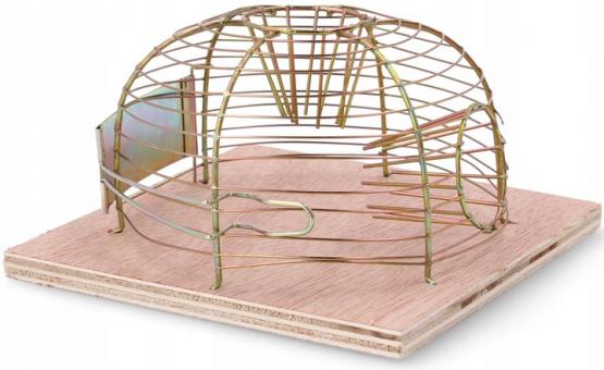 ZYWOLAPKA-PULAPKA-NA-MYSZY-LAPKA-KOMORA-14x5-5cm Pułapka na myszy Żywołapka 14 x 14 x 5,5 cm