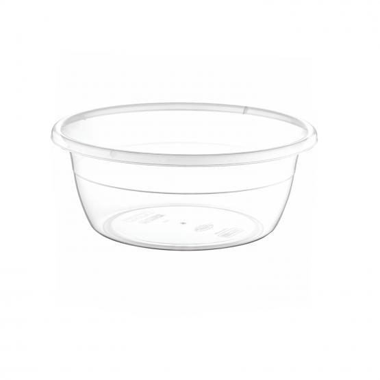 MISKA OKRĄGŁA TRANSPARENTNA 1L 