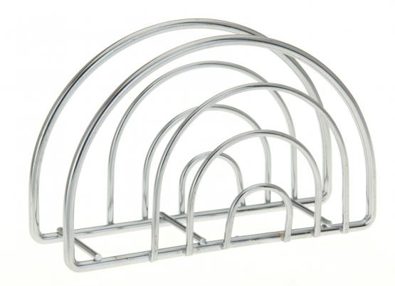 SERWETNIK PÓŁOKRĄGŁY CHROM 