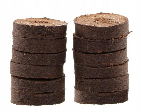 KPL. 20 KRĄŻKÓW KOKOSOWYCH DO KIEŁKOWANIA 