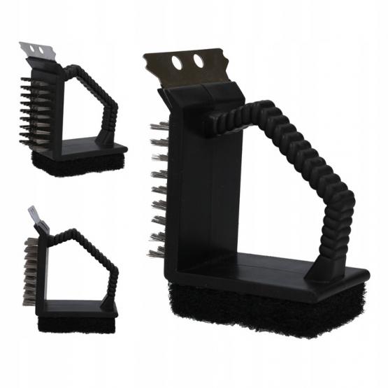 SZCZOTKA/SKROBAK DO GRILLA Z GĄBKĄ