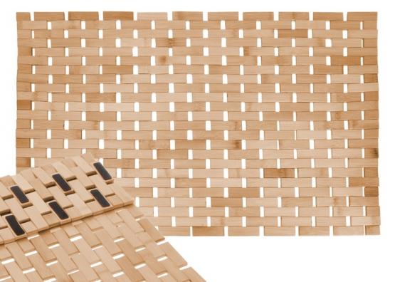 MATA ŁAZIENKOWA BAMBUSOWA BARBADOS 50x70cm 