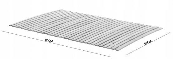 MATA ŁAZIENKOWA BAMBUSOWA HAITI 50x80cm 