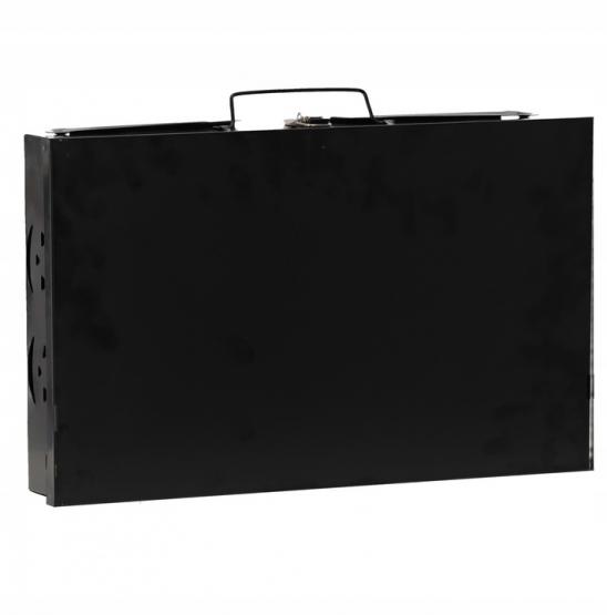 GRILL TURYSTYCZNY SKŁADANY WALIZKA Z WIDEŁKAMI I ŁOPATKĄ 44 x 23 x 48 CM 