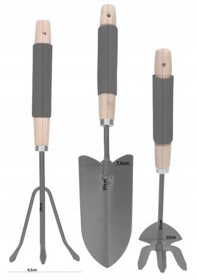 ZESTAW NARZĘDZI OGRODNICZYCH 