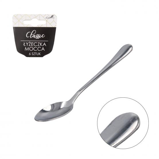 KPL. 6 SZT ŁYŻECZEK MOCCA CLASSIC 