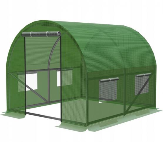 TUNEL OGRODOWY  ZIELONY 200x200x200cm