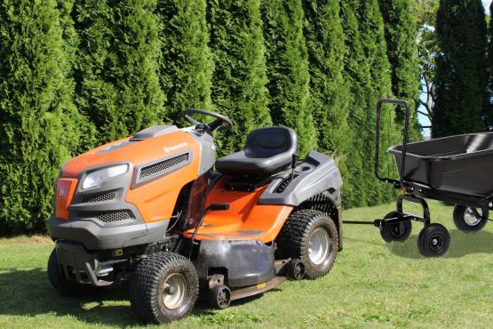 WÓZEK OGRODOWY PRZYCZEPKA DO TRAKTORA 300kg 