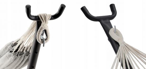 STELAŻ POD HAMAK 260x107x100 cm METALOWY