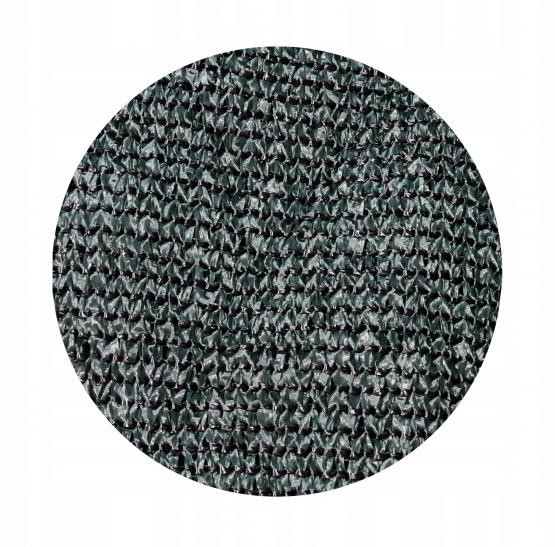 SIATKA CIENIUJĄCA NA OGRODZENIE CIEMNOZIELONA 1,5 x 10 M 135g/m2 90% 