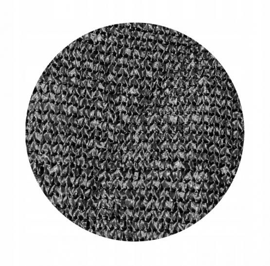 SIATKA CIENIUJĄCA NA OGRODZENIE SZARA 1,2 x 25 M 135g/m2 90% 