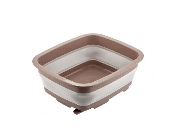 MISKA 9 L Z ODPŁYWEM SKŁADANA 37 X 31,5 X 5,4 CM 