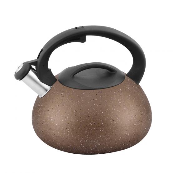 CZAJNIK ZE STALI NIERDZEWNEJ BRĄZOWY IWO 2,5L 