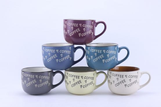 KUBEK CERAMICZNY 530 ML COFFEE 