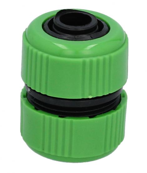 Reparator umożliwiający połączenie węża ogrodowego 3/4. Doskonale łączy oraz zapobiega wyciekaniu wody.