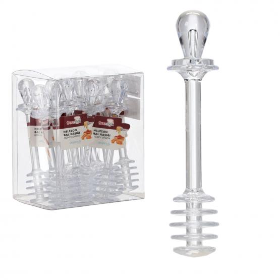 PLASTIKOWA ŁYŻKA DO MIODU 