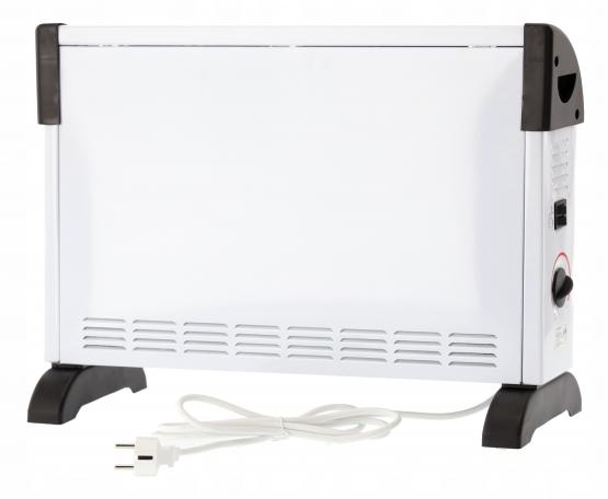 GRZEJNIK KONWEKTOROWY Z WENTYLATOREM TURBO 2000W 58 x 13,5 x 39 CM