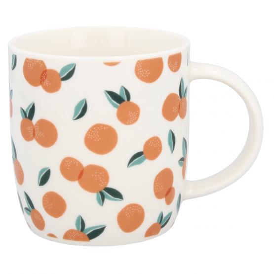 KUBEK PORCELANOWY 365ML MIX WZORÓW 