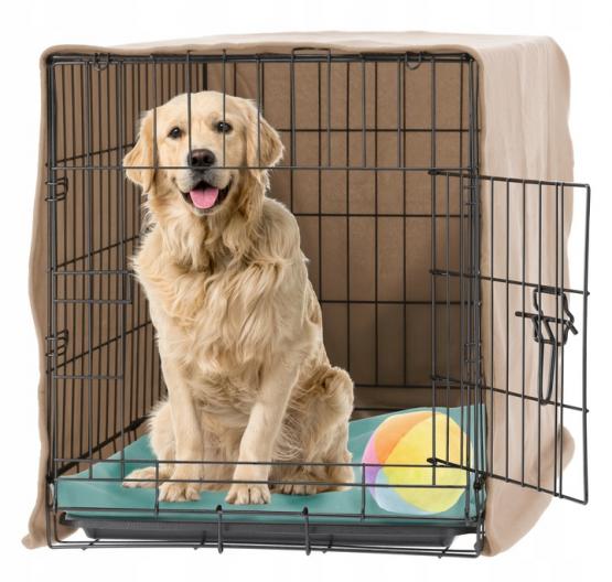 KLATKA KENNELOWA DLA PSA XL 121 X 74 X 80,5 CM 