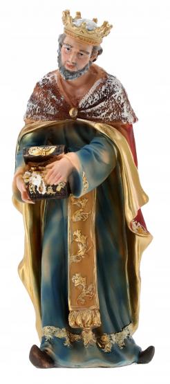 ZESTAW FIGUR BOŻONARODZENIOWYCH - POLYRESIN - 11 ELEMENTÓW